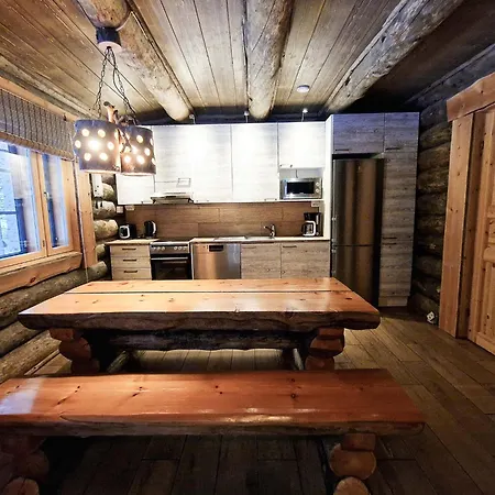 Kelo Huvilla 2 - 10 Henkiloelle, Himos Laensihuippu, 50m² + 60m² *